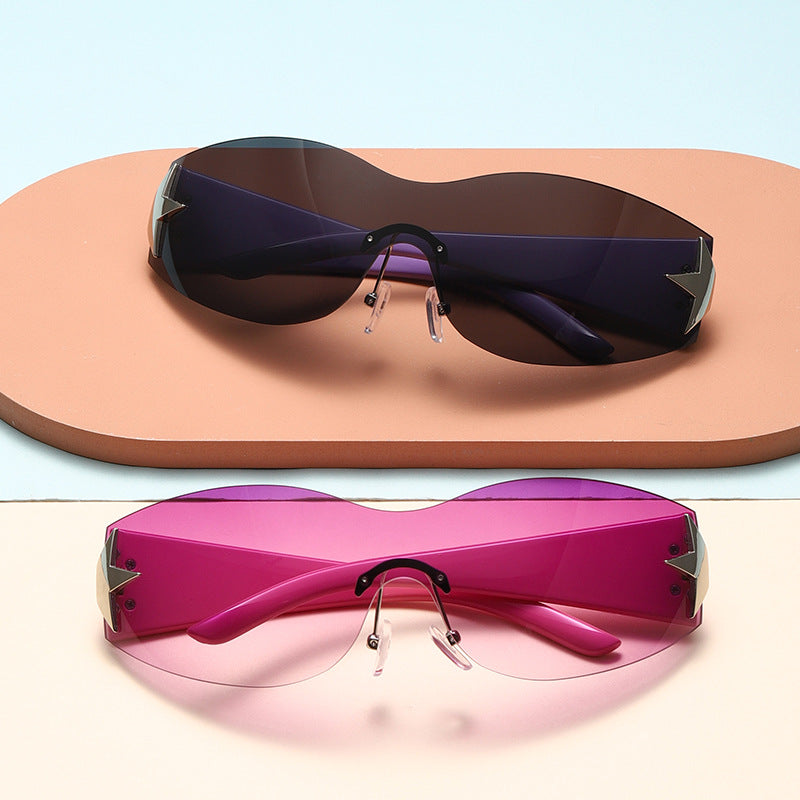 Damen Sportliche Fashion-Sonnenbrille mit schützendem UV-Schutz Brehn