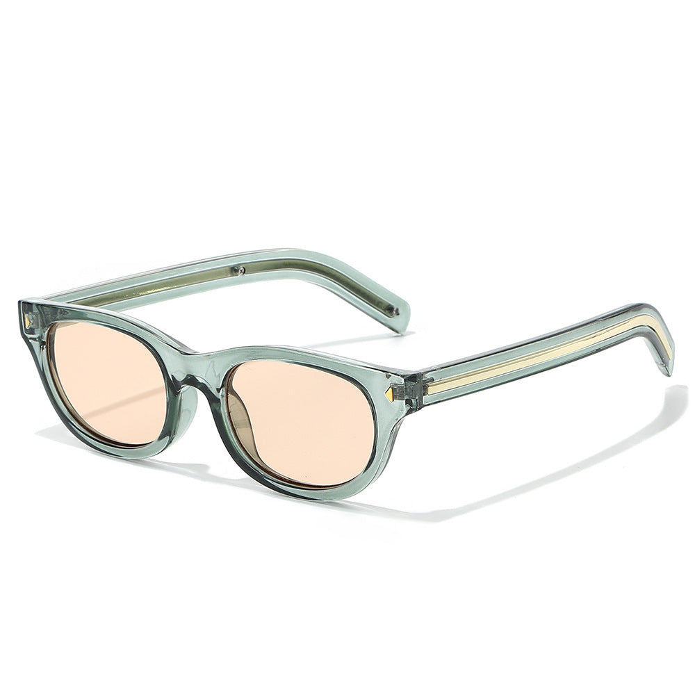 Retro-inspirierte Schildpatt Katzenaugen-Sonnenbrille Brehn