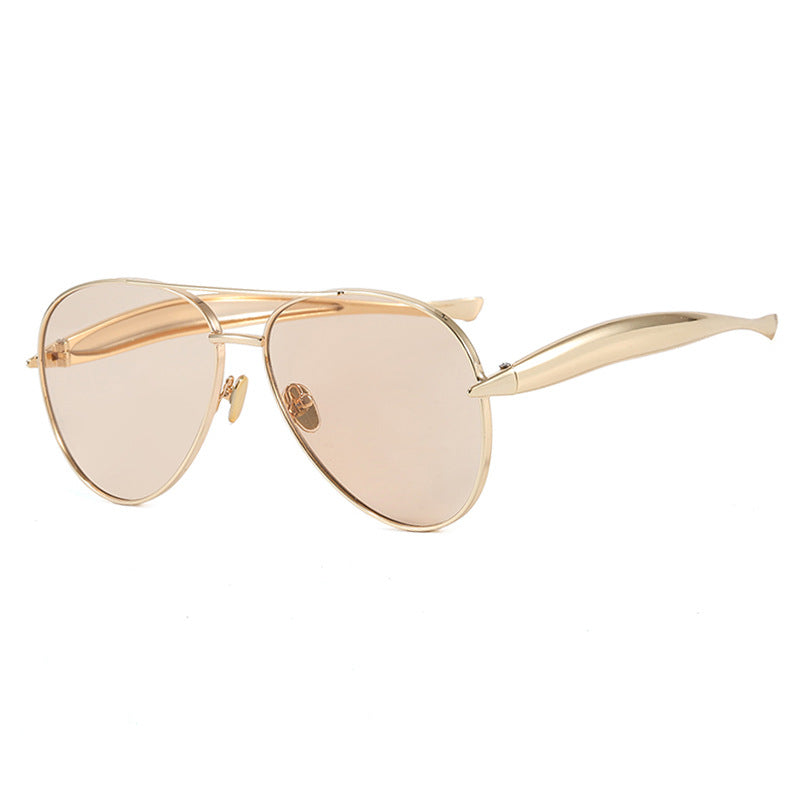 Damen Piloten-Sonnenbrille mit eleganten Akzenten und schützendem UV-Filter Brehn