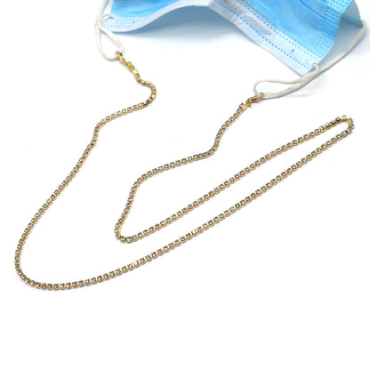 Elegante mit Strass verzierten Brillenketten Brehn