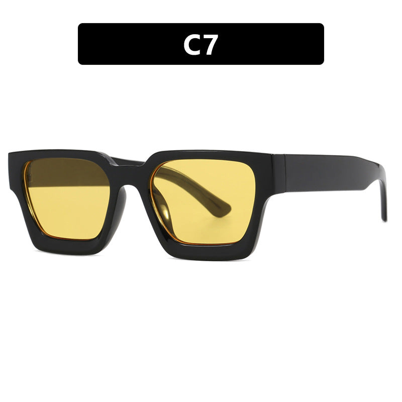 Damen modische quadratische Lesebrille mit transparenter Rahmenkonstruktion Brehn