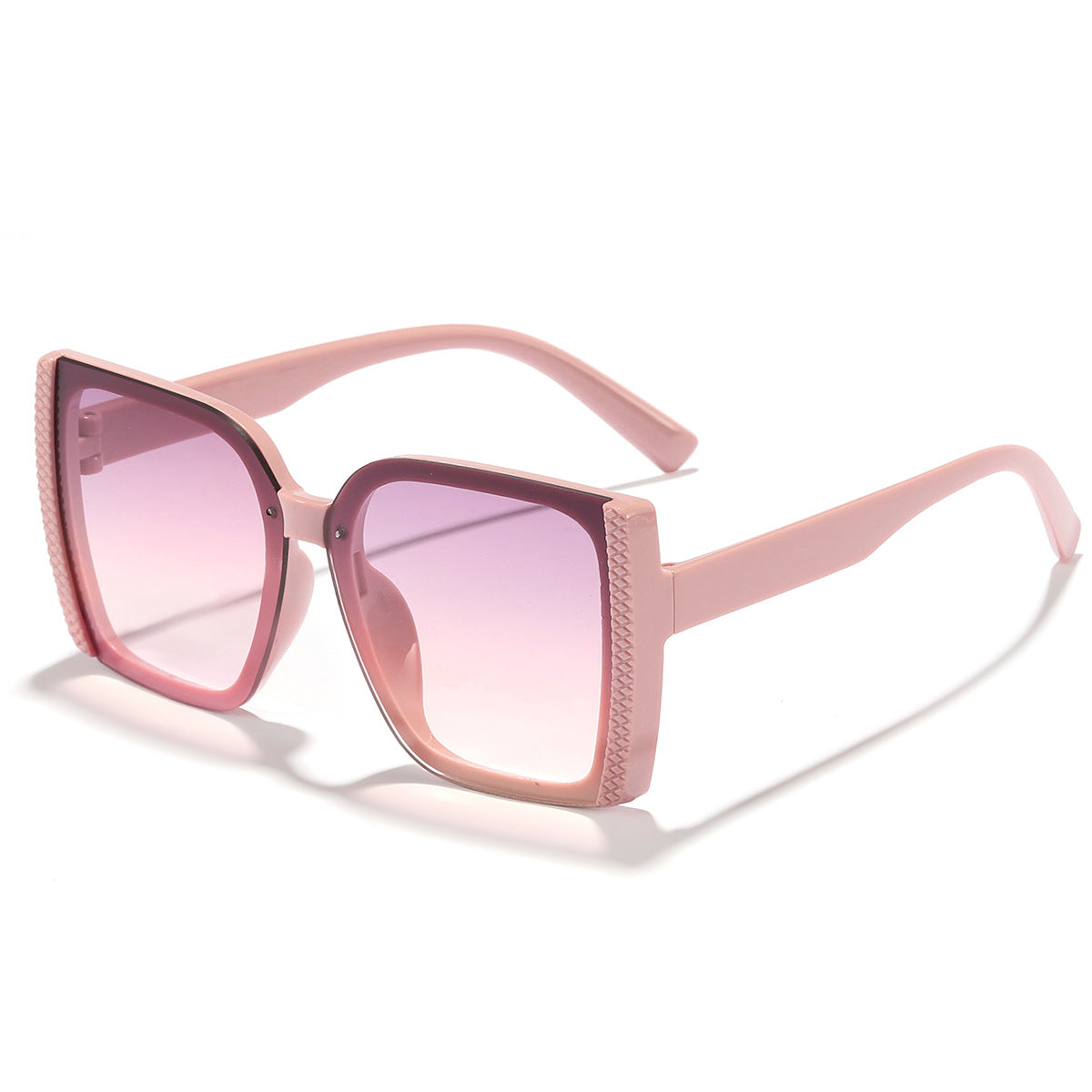 Damen Mode-Sonnenbrille im modernen Leopardenmuster mit Glamour-Elementen Brehn