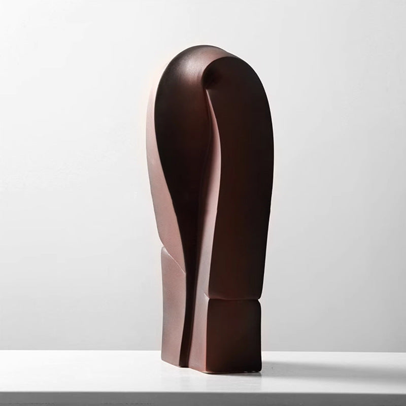 Abstracte Steinskulptur