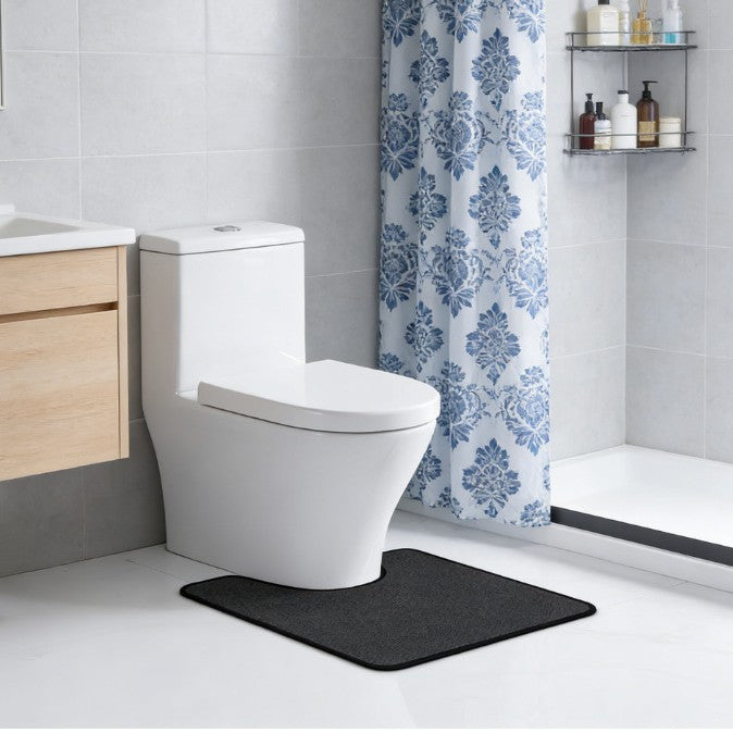 Weiche Saugnapf-Toilettenteppich Brehn