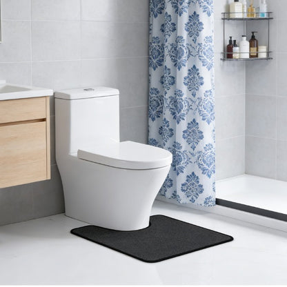 Weiche Saugnapf-Toilettenteppich Brehn