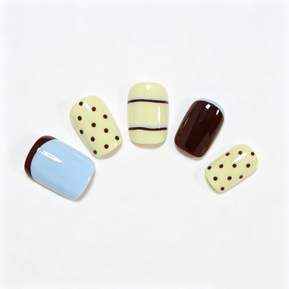Schicke Designer Nagelkunst Brehn