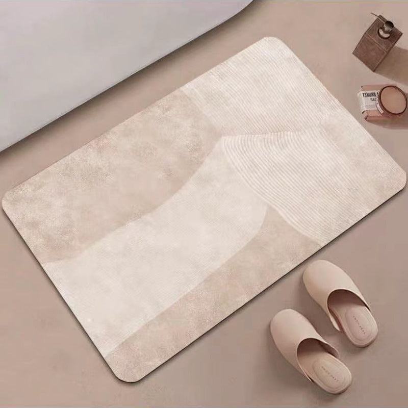 stilvolle geometrische Muster Badezimmermatte Brehn