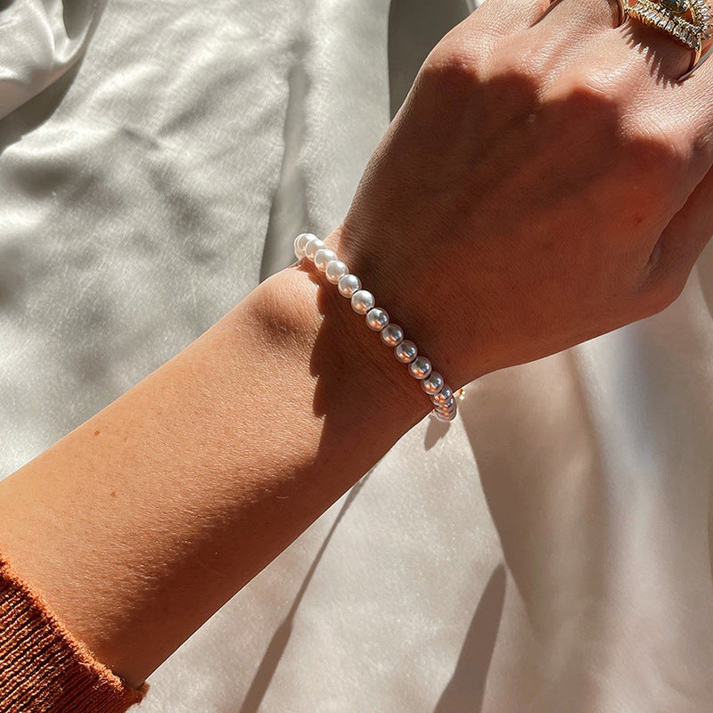 Elegante Perlenarmband Brehn