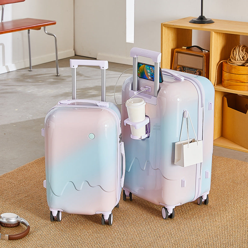 Smart Travel Suitcase mit integrierter Ladestation Brehn