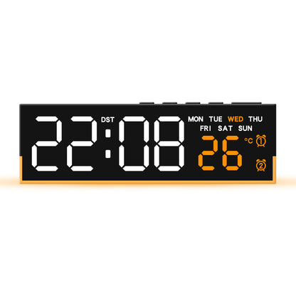 Digitaler Multifunktionaler LED-Wecker mit Temperatur- und Wochentagsanzeige Brehn