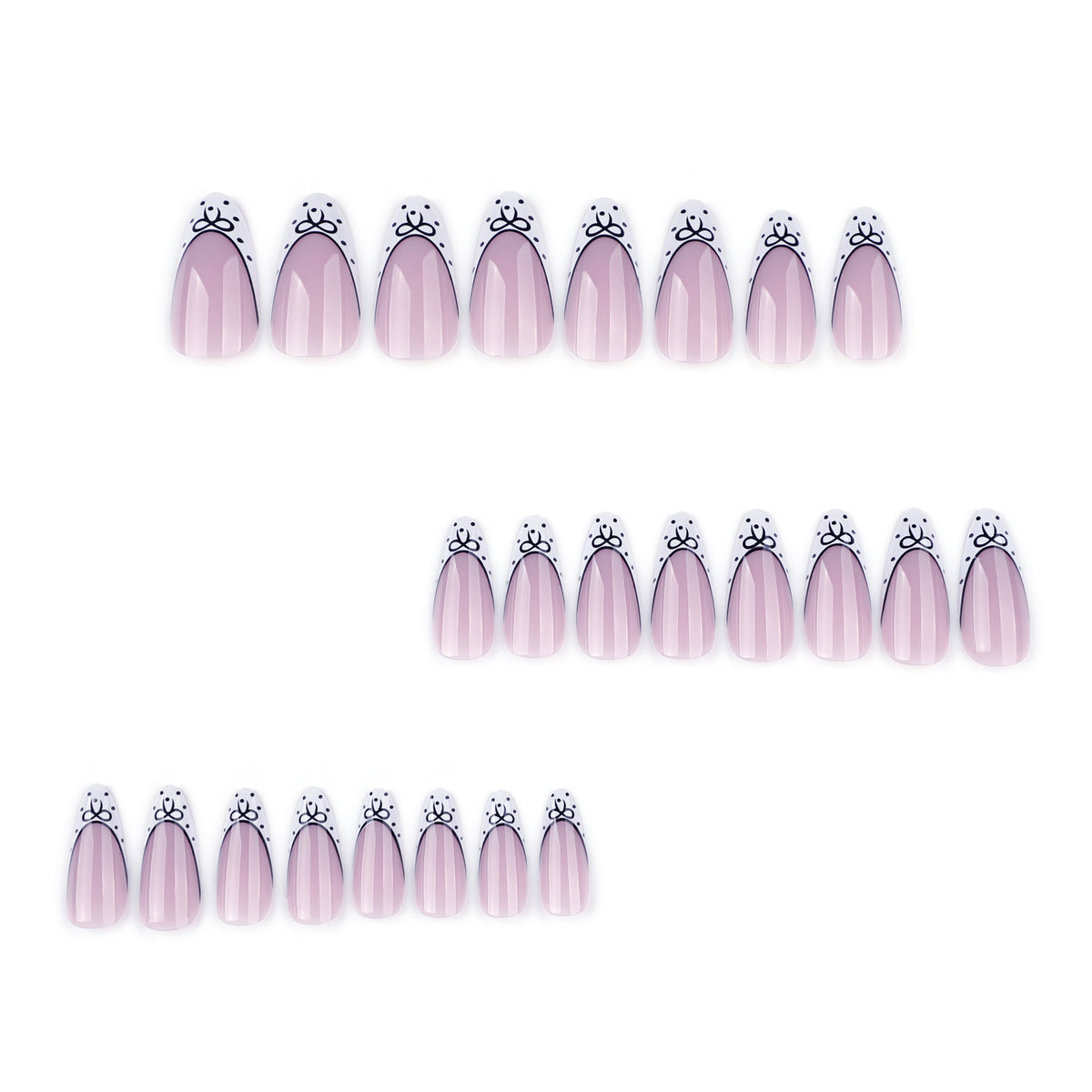 Kunstvolle Stiletto-Nägel mit elegantem Floral Design Brehn