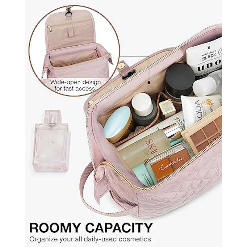 Elegante Kosmetik-Organizer Tasche mit Eingesetztem Fächersystem Brehn