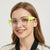 Damen Modische Oversized Brille Brehn