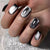 Elegantes Glänzendes Press-On Nagelset Brehn