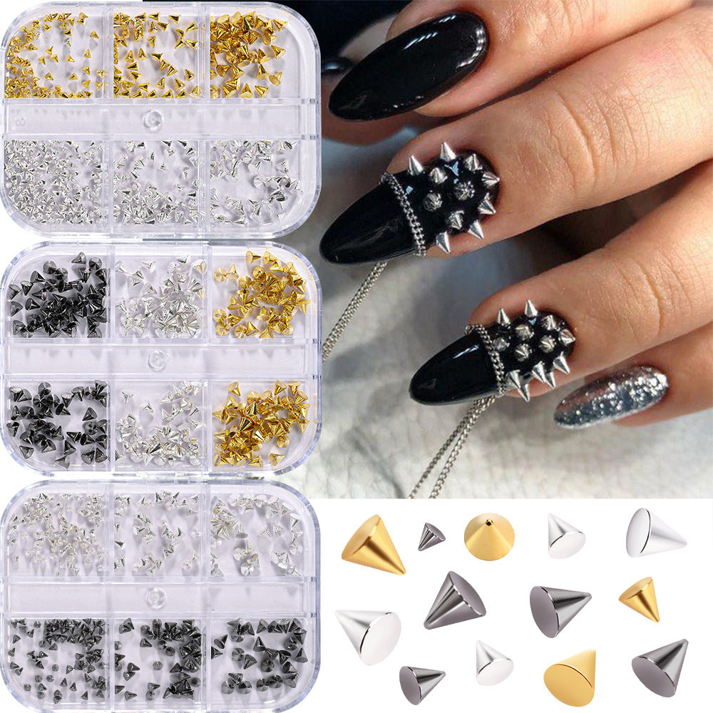 Dekorative Nagelkunst Nieten Set