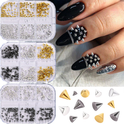 Dekorative Nagelkunst Nieten Set