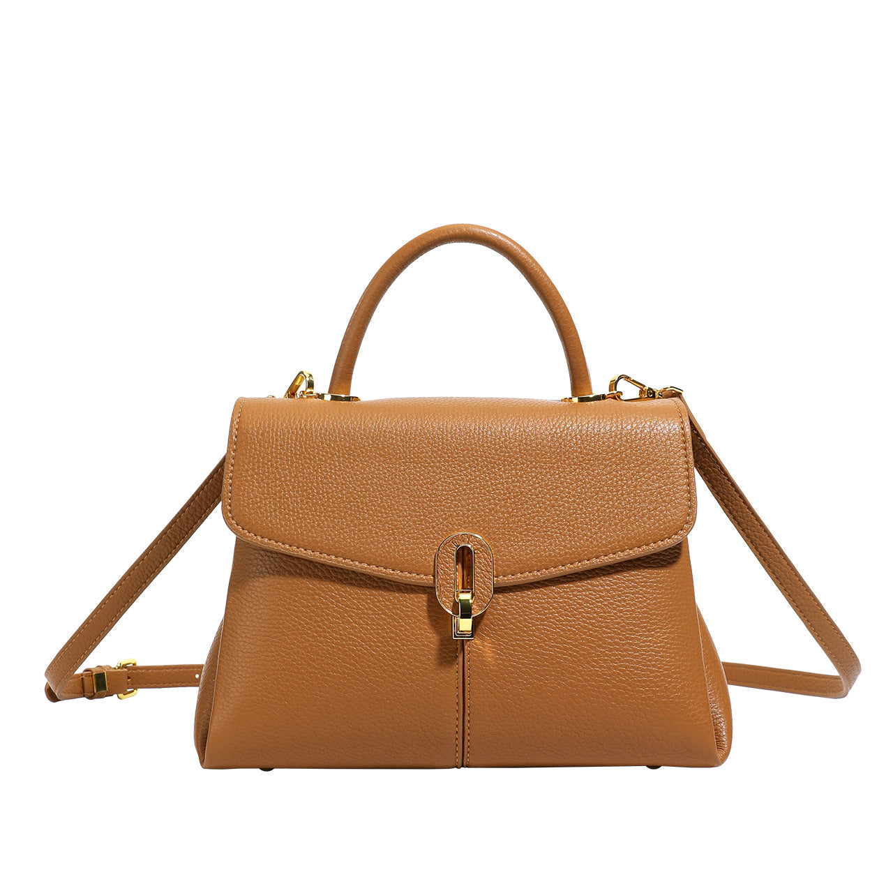 Elegante Handgefertigte Strukturierte Handtasche Brehn