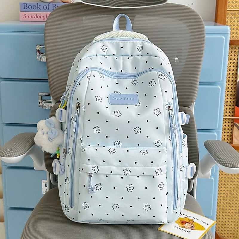 Trendige Floral Print Rucksack Brehn