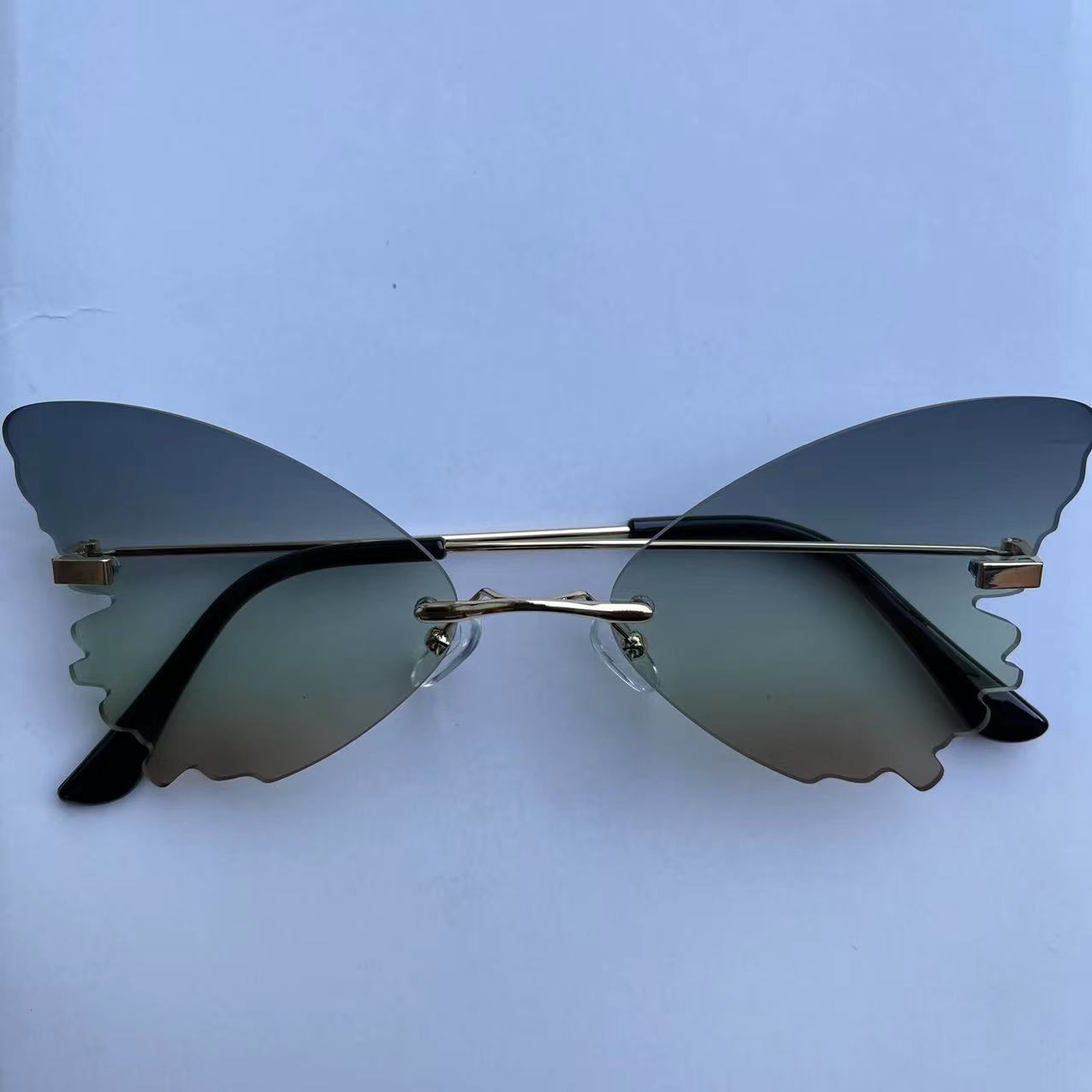 Damen Sonnenbrille im Schmetterlingsdesign mit UV-Schutz Brehn