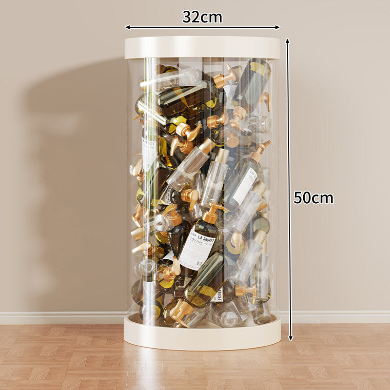 Hohe klare acryl vertikale Display-Zylinder für Mini-Parfüm- & Probeflaschen-Sammlung