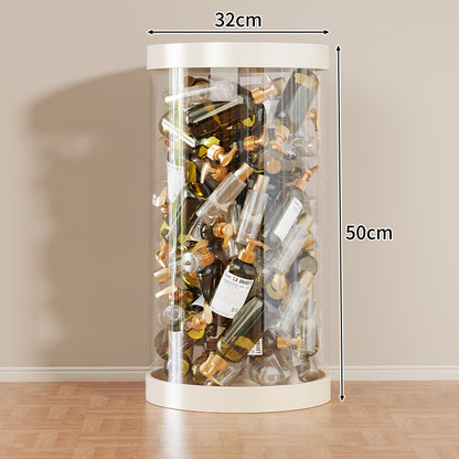 Hohe klare acryl vertikale Display-Zylinder für Mini-Parfüm- & Probeflaschen-Sammlung