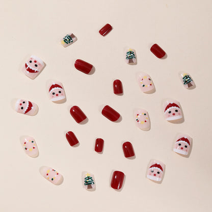Festliche Feiertags-Nagelkunst Brehn
