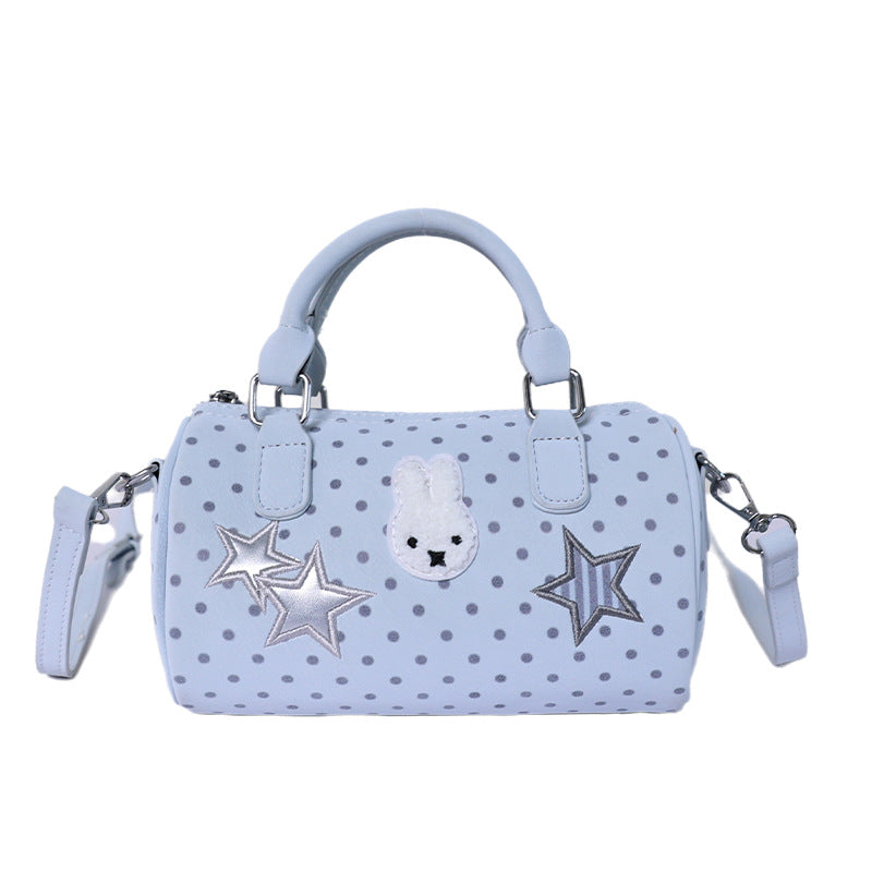 Spaß Bestickte Polka Dot Handtasche Brehn