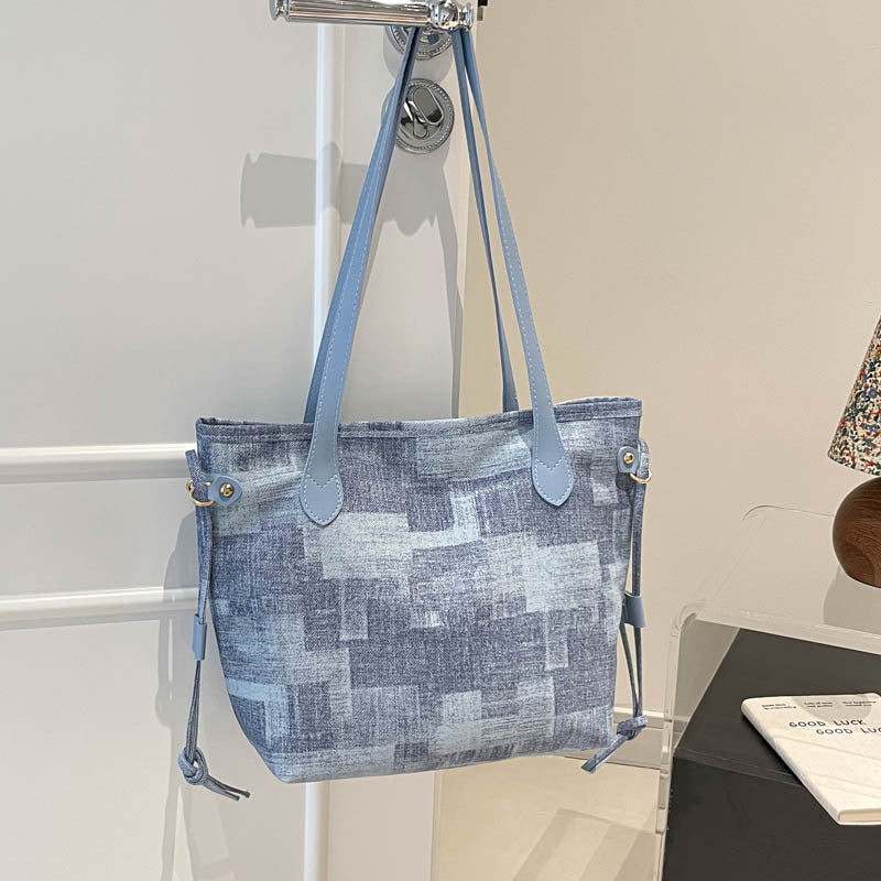 WoTextured Canvas Tote Bag Brehn