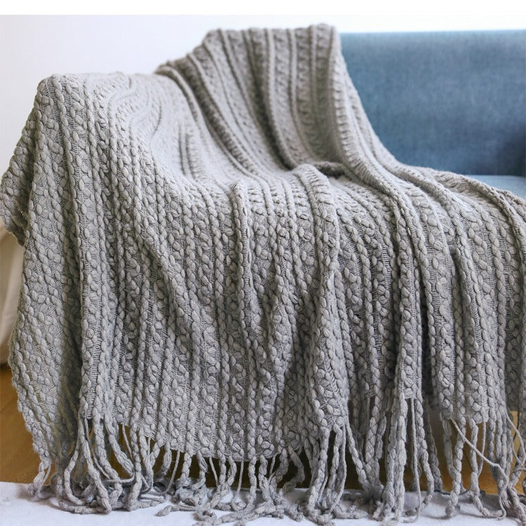 Gemütlicher Strickschal Brehn