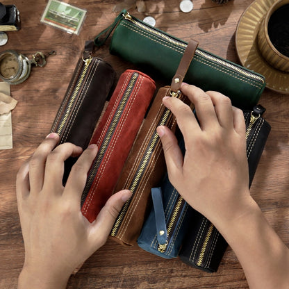 Stylische Leder Stiftetui