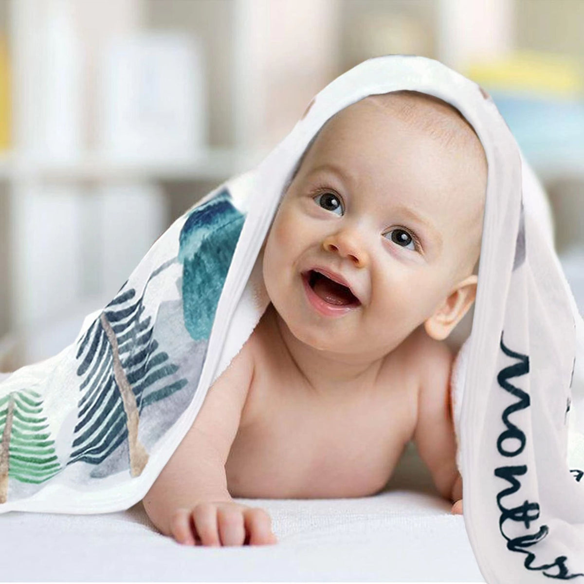 Meilenstein Babydecke