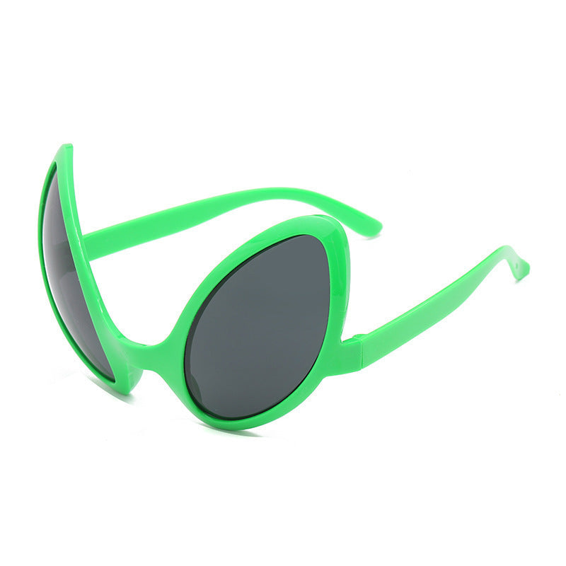 Fette geometrische Shield-Sonnenbrille Brehn