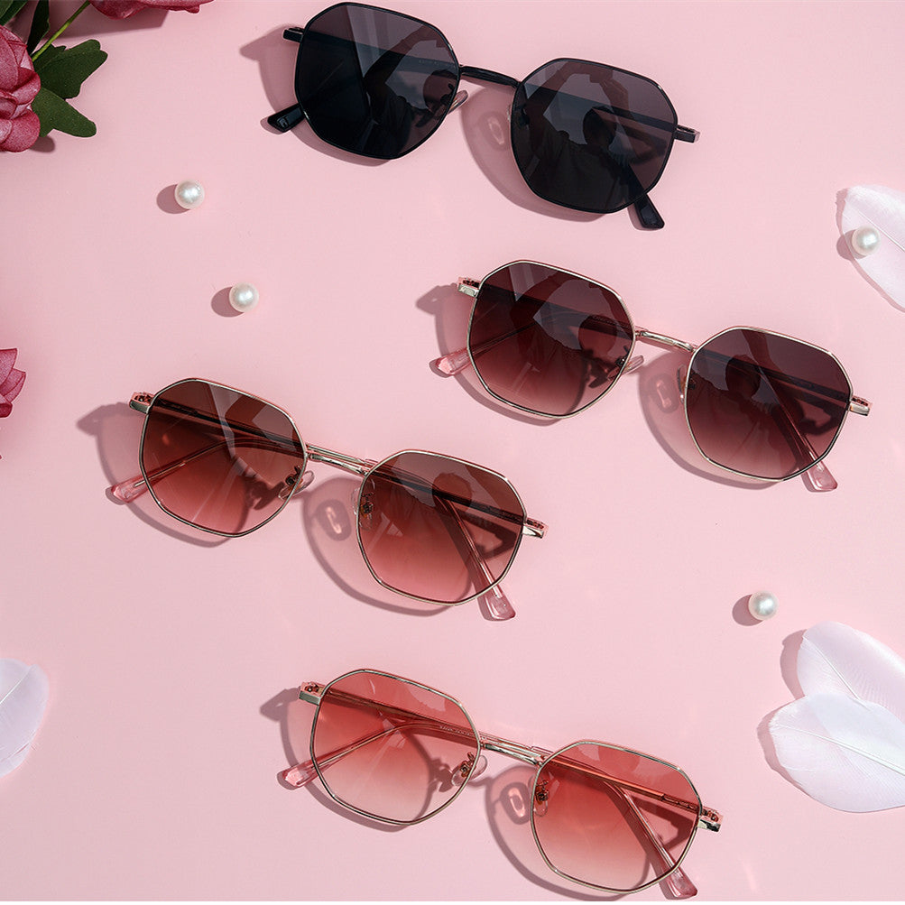 Damen modische Sonnenbrille mit ovalem Rahmen und polarisierten Gläsern Brehn