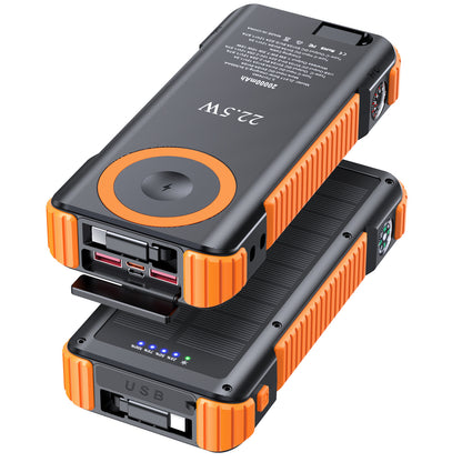 Tragbare Solar Powerbank Brehn