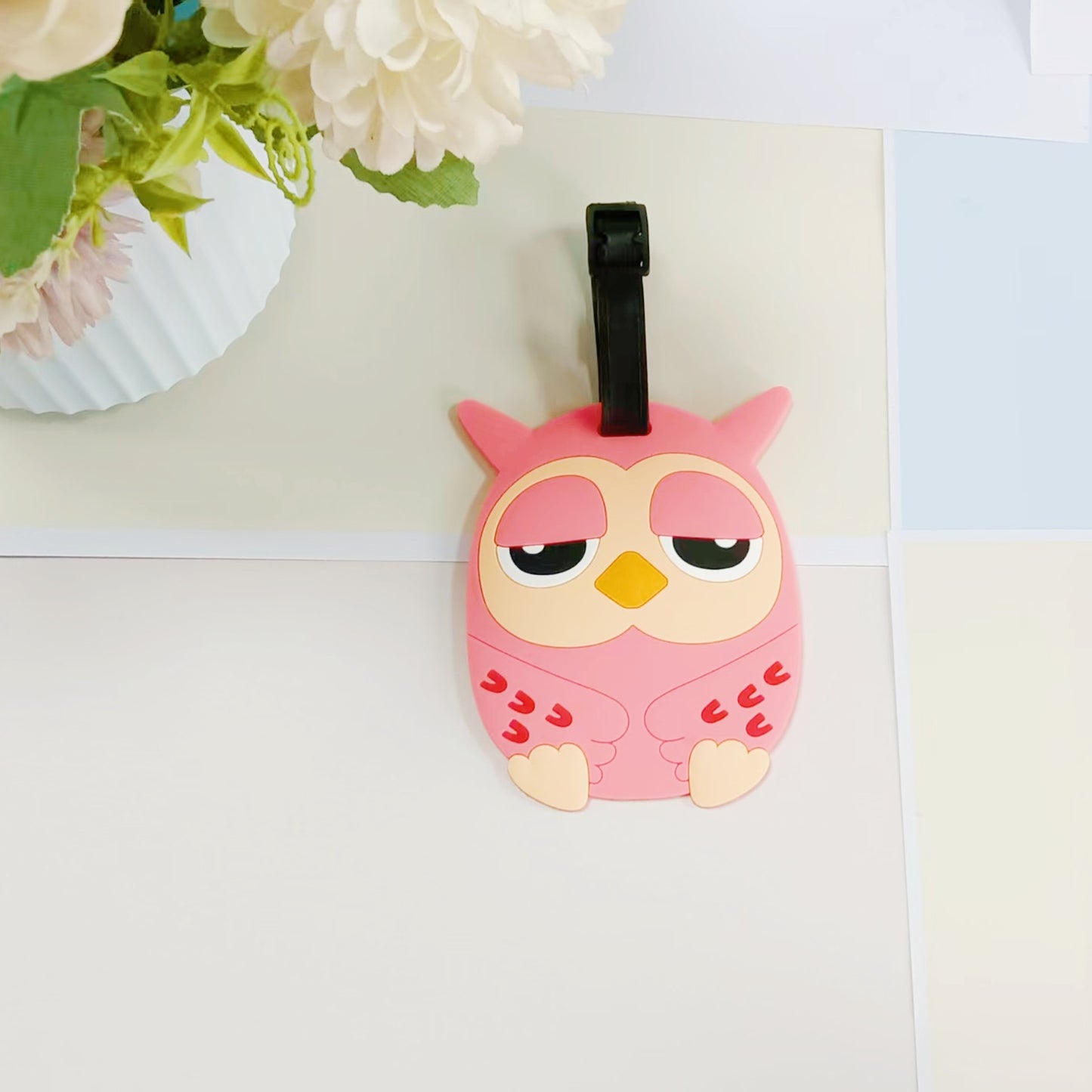 Unisex Gepäckanhänger im Flamingo-Design Brehn