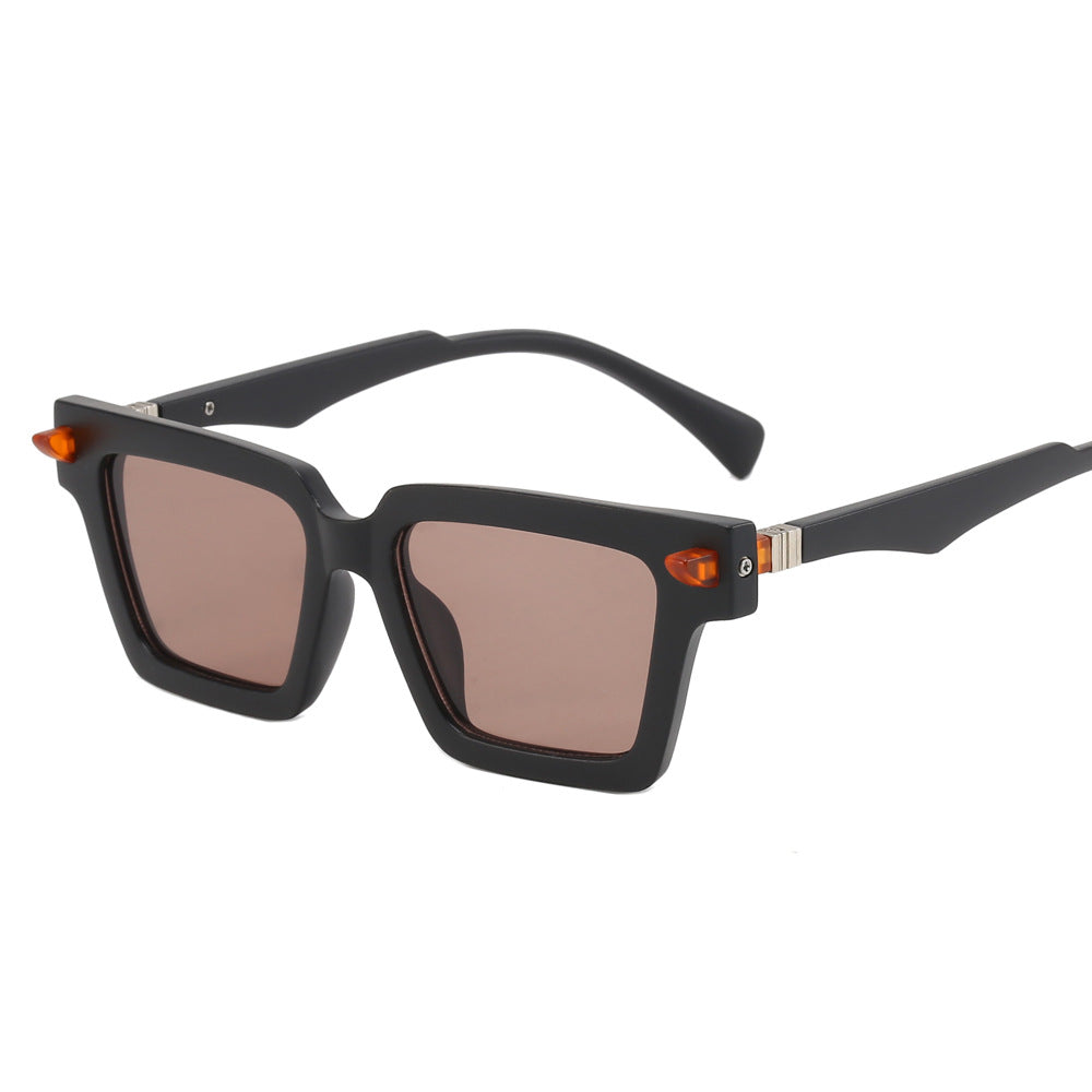 Damen modische Sonnenbrille mit einzigartigen geometrischen Akzenten Brehn