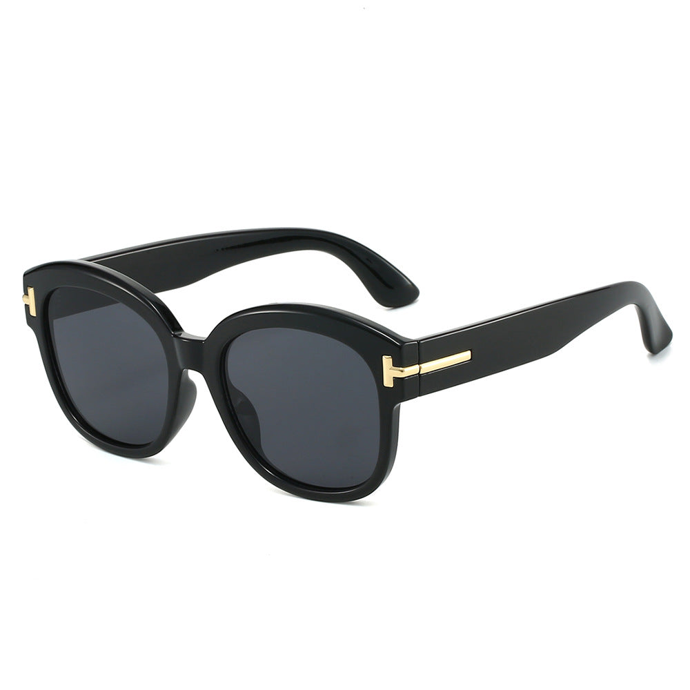 Chic Übergroße Rahmen Sonnenbrille Brehn