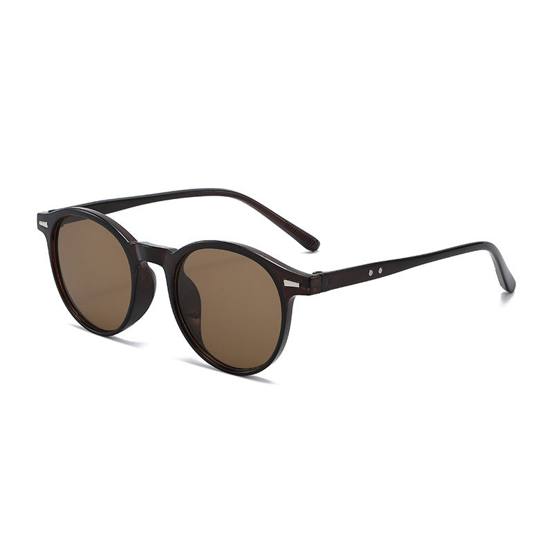Stylische Runde Rahmen Sonnenbrille Brehn
