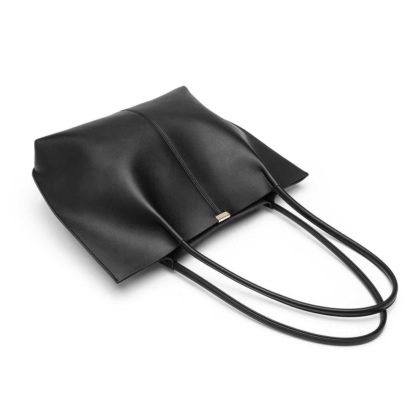 Stylische Leder Tragetasche Brehn