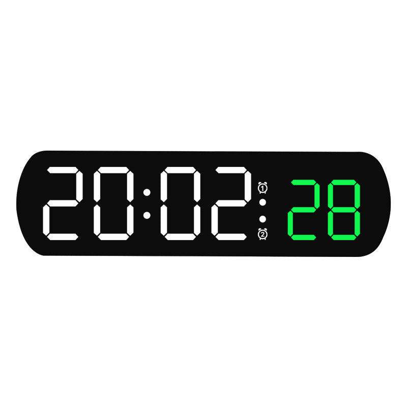 Digitaler Funkwecker mit mehrfarbigem LED-Display Brehn