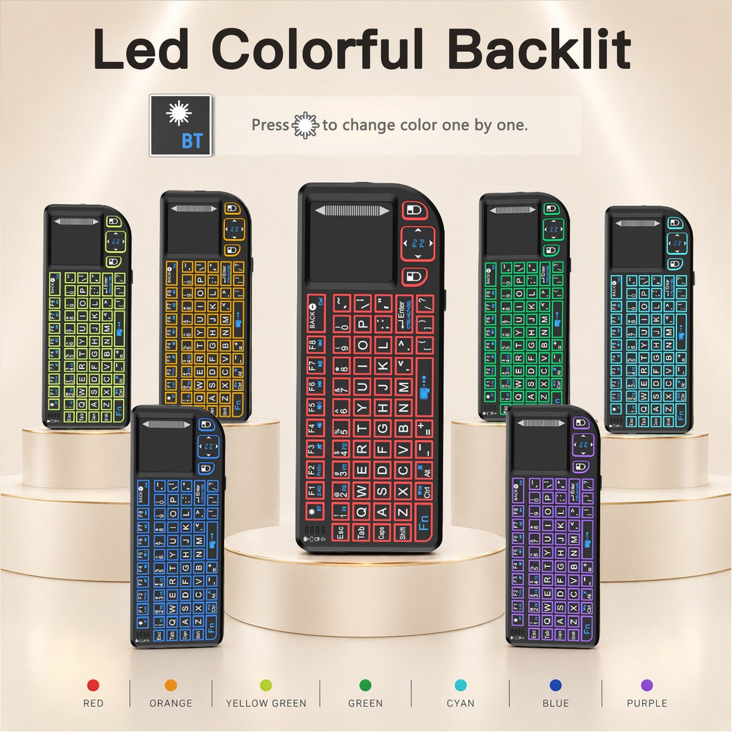 Tragbares Touchpad Mini Keyboard Brehn