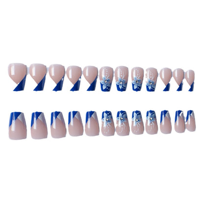 Elegantes Florales Nagelkunstset