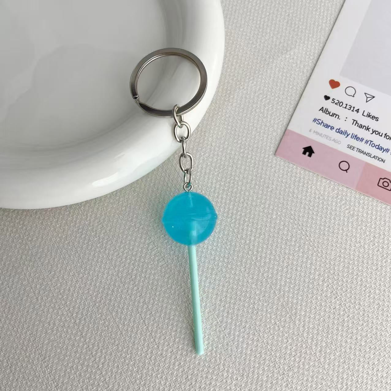 Lollipop-inspirierter Schlüsselanhänger Brehn