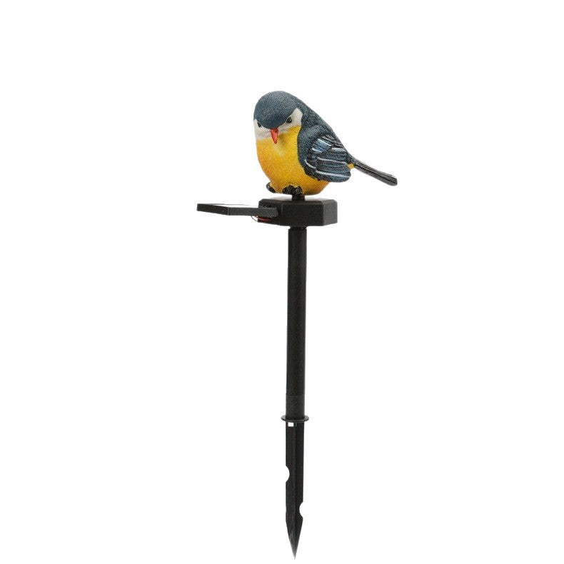 Realistische solarbetriebene Raubvogel-Eule Gartenstecker mit Bewegungssensor Brehn