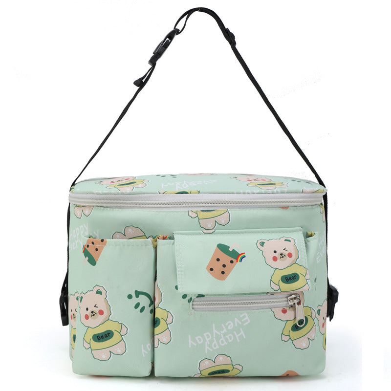 Stylische isolierte Lunch-Tasche Brehn