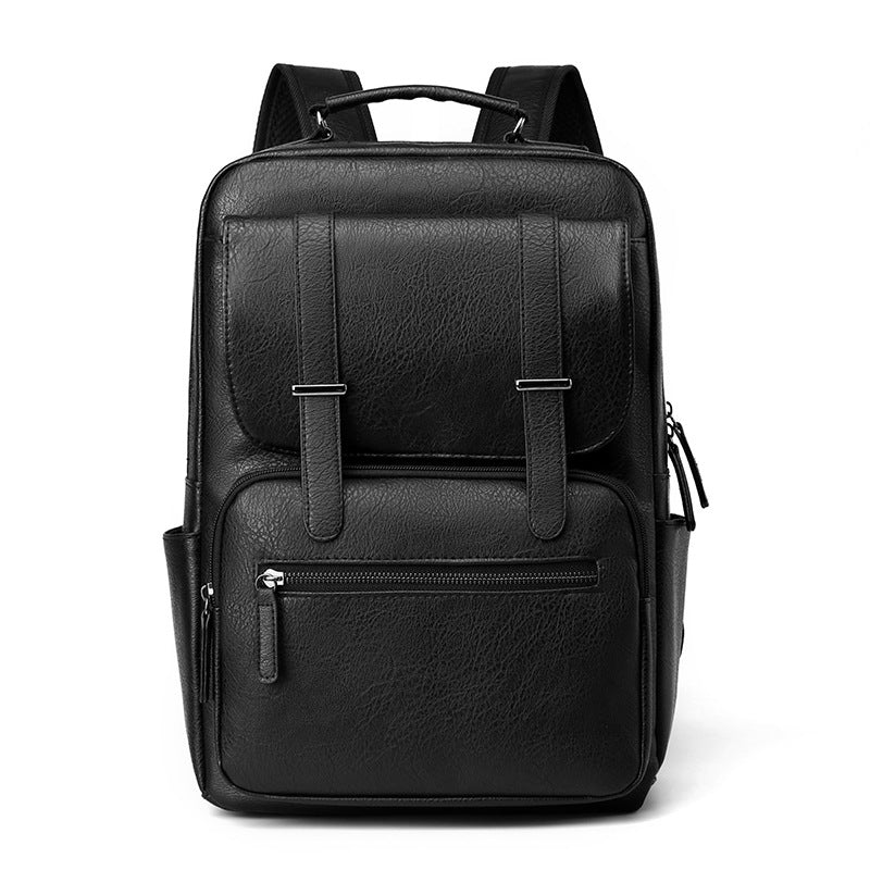 Leder Laptop Rucksack Brehn