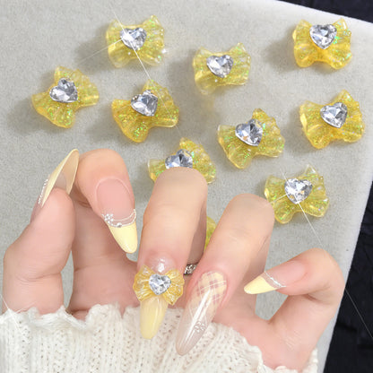 Dekorative Nagelkunst Rhinestone Charms