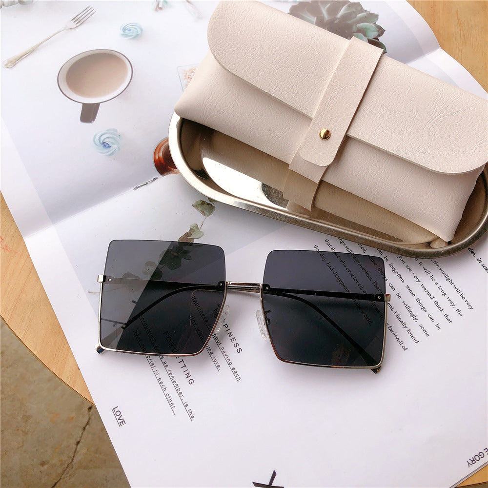 Modische Übergroße Quadratische Sonnenbrille Brehn
