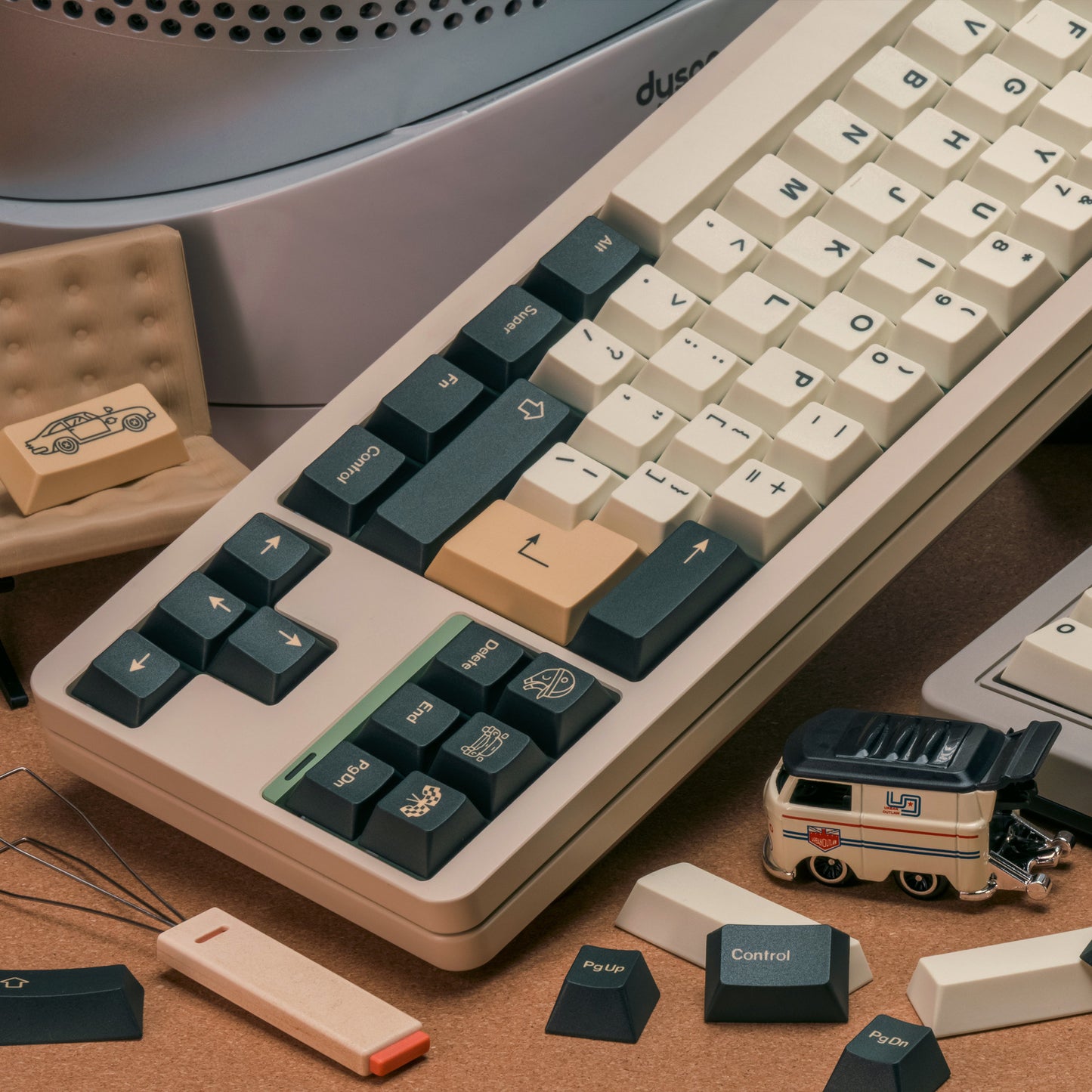 Retro-inspirierte Gaming-Tastatur Brehn