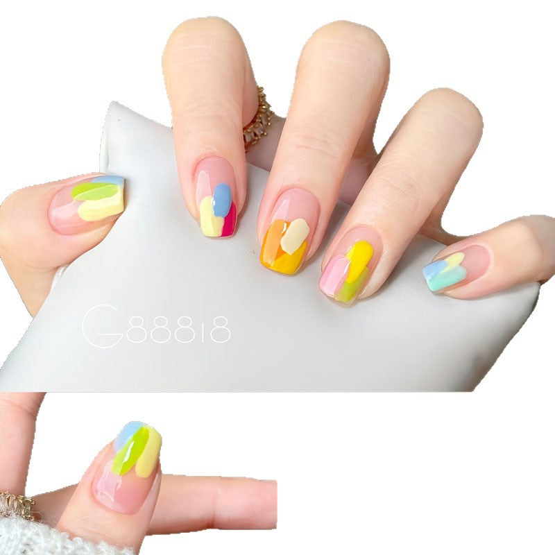 Artistic Abstract Nail Art Set Brehn